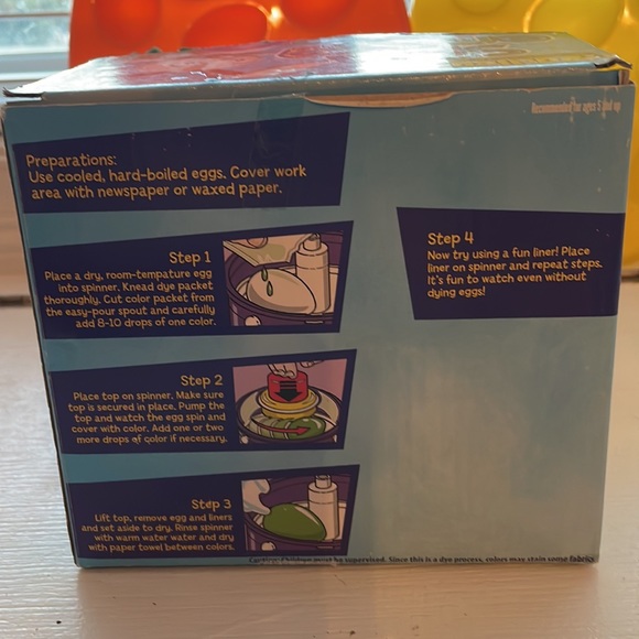 Dudleys spin an egg Easter decorating kit - Picture 5 of 16